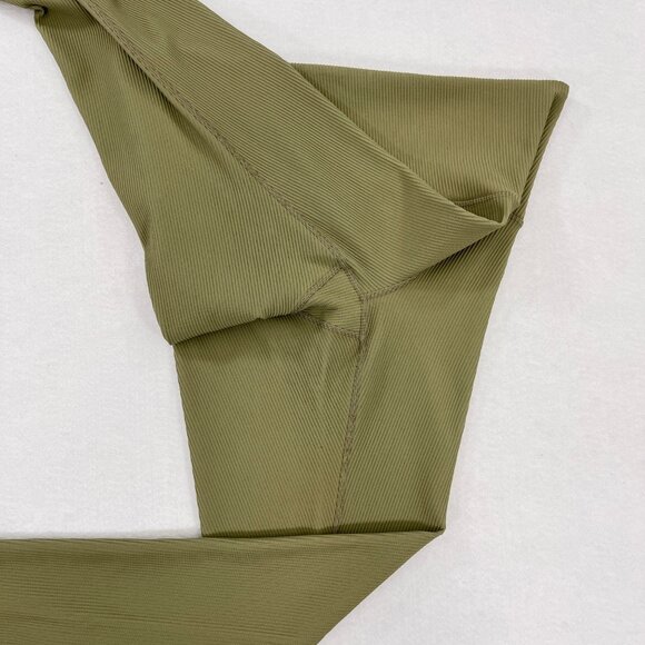 ATHLETA Womens Size 1X Elation Rib Tight Eucalyptus High Rise 1X Plus Leggings - Picture 4 of 16